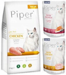 Karma Sucha Dla Kota Piper Animals, Kurczak, 3