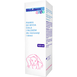 Mediderm Baby Pianka do mycia ciała i włosów