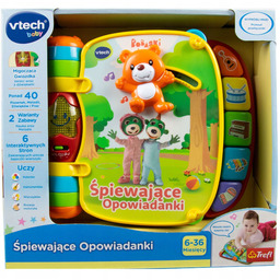Książeczka edukacyjna VTech 61559 interaktywna dźwiękowa 6 m