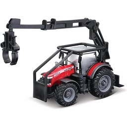 Bburago B18-31671 Ciągnik Massey FERGUSSON 8740S z ładowarką