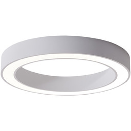 Lampa sufitowa LED biała metalowa okrągła 40cm AZ5028