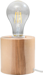 Lumes Skandynawska lampka biurkowa z drewna - EX585-Salgadi