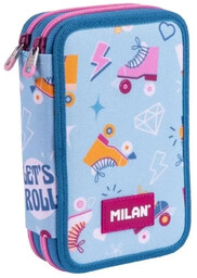 Piórnik 2 poz z wyposażeniem Roller MILAN