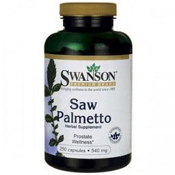 Swanson Saw Palmetto 540mg 250 kaps