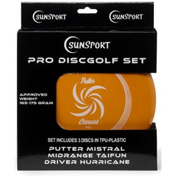 SUNSPORT Zestaw dysków do frisbee 413-910 (3 szt.)