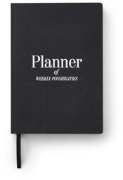 Planner ''Weekly Planner'' Black Printworks