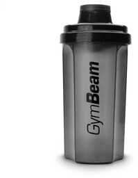 GymBeam Czarny szejker Transparent Black 700 ml