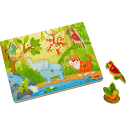HABA Sounds Układanka Drewniane Puzzle 6 el.