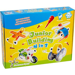 Science4you Junior Building 4 w 1, zabawka edukacyjna