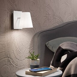 Luce Ambiente Design Kinkiet Cult, możliwość ściemniania, biały