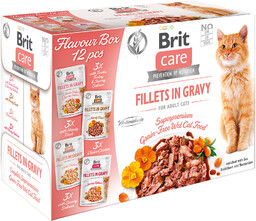 Brit Care Cat, filety w sosie , 12