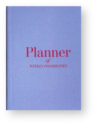 Planner ''Weekly Planner'' Blue Printworks