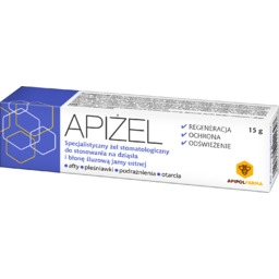 Apiżel Specjalistyczny żel stomatologiczny, 15 g