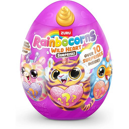 RAINBOCORNS Seria Sparkle Heart Surprise1-Dzikie Serce Niespodzianka (Peacock)