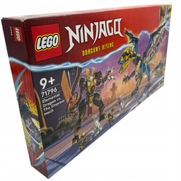 Lego Ninjago Smok Żywiołów kontra Cesarzowa Robotów 71796