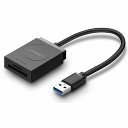 UGREEN Czytnik kart SD/microSD CR127 Czarny