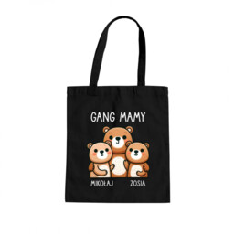 Gang mamy - dwoje dzieci - torba