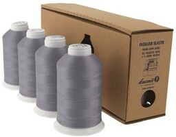 ŁUCZNIK Zestaw nici Elastic 04.073 Szary (4 sztuki)
