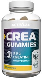 ACTIVLAB Żelki Crea Gummies Cytrynowo-limonkowy (60 żelek)