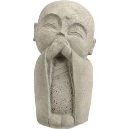 Dekoracja ogrodowa Buddha nie mówi, 14,5 x 27