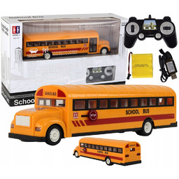 Autobus Szkolny Zdalnie Sterowany Bus Rc Pilot Otwierane