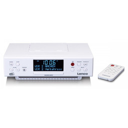 Lenco KCR-190WH - Radio kuchenne FM/DAB z Bluetooth