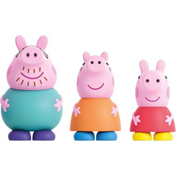 Peppa Pig - Zestaw 3 Figurki Łazienka Peppa