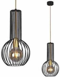 Druciana LAMPA wisząca Arvi K-4520 Kaja industrialna OPRAWA