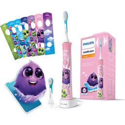 Szczoteczka soniczna PHILIPS SONICARE HX6352/42 Kids Różowa