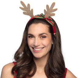 Opaska Rogi Renifera złote - 1 szt.