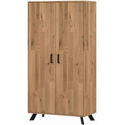 Szafa dębowa TOLEDO D2 193x80-100x50 cm w loftowym