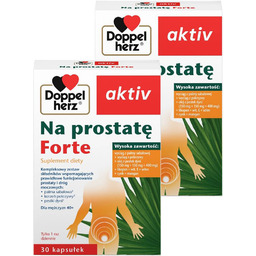 Zestaw Doppelherz aktiv Na prostatę Forte, 2 x