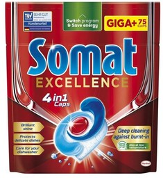Kapsułki Do Zmywarki Somat Excellence 4W1 75 szt.