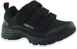 Buty sportowe młodzieżowe SoftShell American Club WT52/22 czarno