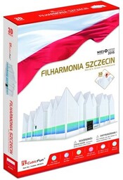 CUBIC FUN Puzzle 3D Budowle Świata Filharmonia Szczecińska
