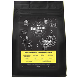 Kawa ziarnista Noble Coffee Brasil Santos 1kg