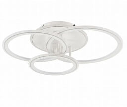 Zumaline Pierścieniowa lampa sufitowa Lunar MS238130-WH LED 55W