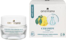 Orientana Phyto Technology, odbudowujący krem-maska, ceramidy z yuzu,