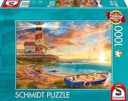 Schmidt Spiele 59765 Zachód słońca w zatoce latarni