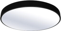 Plafon natynkowy LED 40cm okrągły 40W 3000K czarny