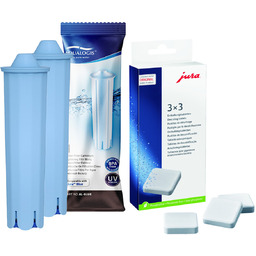 Zestaw do Jura, AL-Blue 2szt, Odkamieniacz Jura 9tab