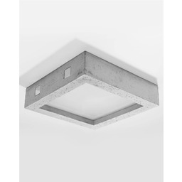 Sollux Lighting Lampa sufitowa RIZA SL.0995 szara