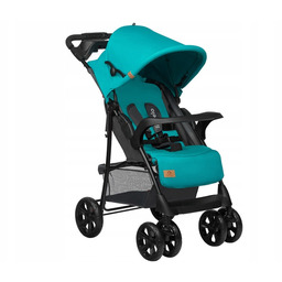 Wózek dziecięcy Lionelo Emma Plus Turkusowo-czarny