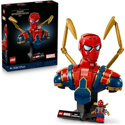 LEGO  Marvel Popiersie Iron Spider-Mana 76326, prezent