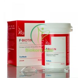 Powder BIOTIN, Biotyna, Suplement Diety w Proszku, ForMeds