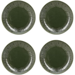 Mikasa Jardin 4-częściowy zestaw talerzy bocznych, zielony, serwis