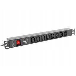 Listwa Lanberg PDU-08I-0200-C20-BK (2 m) Czarny