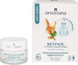 Orientana Phyto Technology, przeciwzmarszczkowy krem pod oczy, retinol