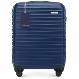 Mała walizka z ABS - u i identyfikator