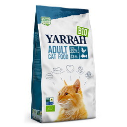 Yarrah Bio Cat Food, ryba - 2,4 kg